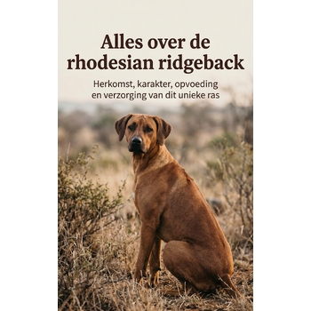 Alles over de rhodesian ridgeback (Paperback) bij Singel 344