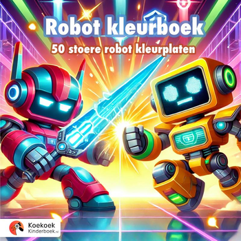 Robots kleurboek (Paperback) bij Singel 344