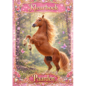 Kleurboek, Paarden (Paperback) bij Singel 344