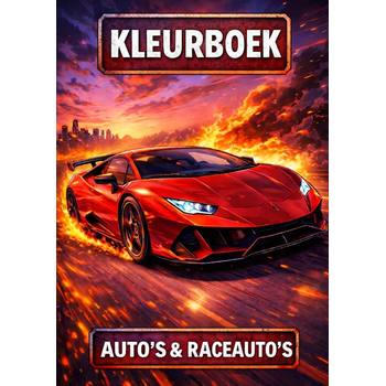 Kleurboek, Auto's & Raceauto's (Paperback) bij Singel 344