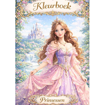 Kleurboek, Prinsessen (Paperback) bij Singel 344