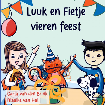 luuk en fietje vieren feest (Paperback) bij Singel 344