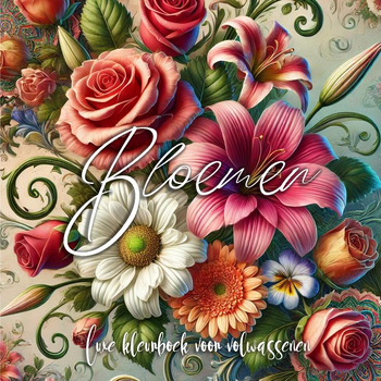 Bloemen Kleurboek voor Volwassenen (Paperback) bij Singel 344