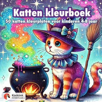 Katten Kleurboek (Paperback) bij Singel 344