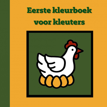 Eerste kleurboek voor kleuters :: Boerderij (Paperback) bij Singel 344