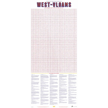 Dialectposter: WEST-VLAAMS (Loose-leaf) bij Singel 344