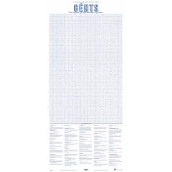 Dialectposter: GENTS (Loose-leaf) bij Singel 344