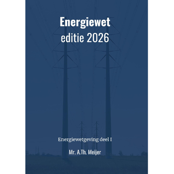 Energiewet - editie 2026 (Paperback) bij Singel 344