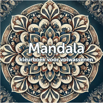 Mandala kleurboek voor volwassenen (hardcover) (Hardback) bij Singel 344