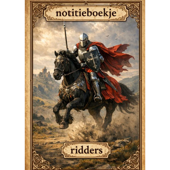 Notitieboekje, Ridders (Paperback) bij Singel 344