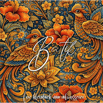 Luxe batik kleurboek voor volwassenen (hardcover) (Hardback) bij Singel 344