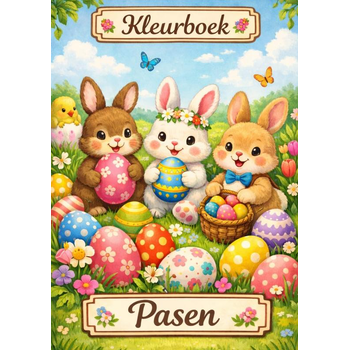 Kleurboek, Pasen (Paperback) van H. Mourits