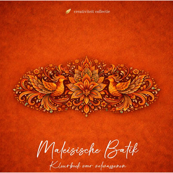 Maleisische Batik kleurboek (Hardback) bij Singel 344