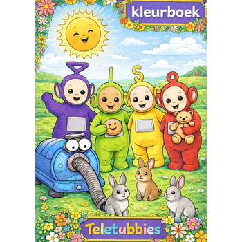 Kleurboek, Teletubbies (Paperback) van H. Mourits