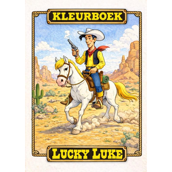 Kleurboek, Lucky luke (Paperback) van H. Mourits
