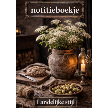 Notitieboek, Landelijke stijl (Paperback) bij Singel 344
