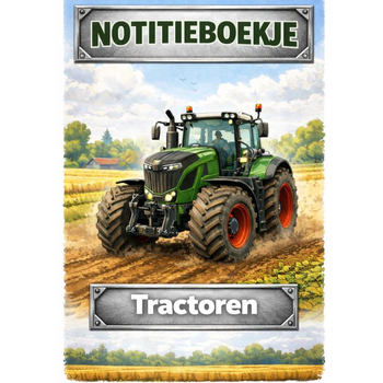 Notitieboekje, Tractors (Paperback) bij Singel 344