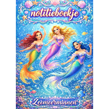 Notitieboekje, Zeemeerminnen. (Paperback) bij Singel 344