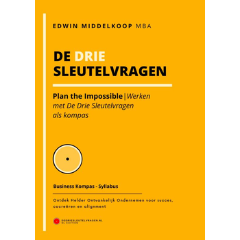 De Drie Sleutelvragen - Business Kompas (Paperback) bij Singel 344