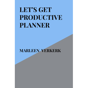 Let's Get Productive Planner (Paperback) bij Singel 344