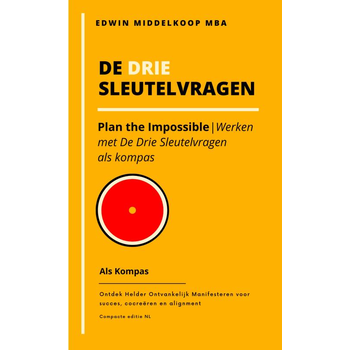 De Drie Sleutelvragen als kompas (Paperback) bij Singel 344