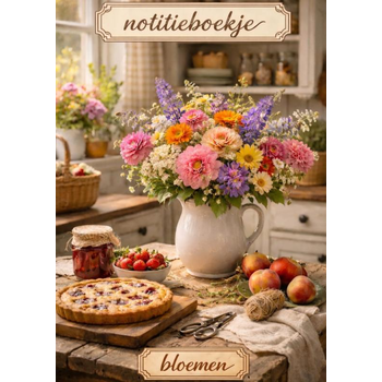 Notitieboekje, Bloemen (Paperback) bij Singel 344
