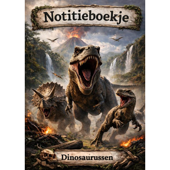 Notitieboekje, Dinosaurus (Paperback) bij Singel 344