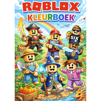 Kleurboek, Roblox (Paperback) bij Singel 344