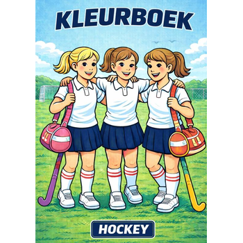 Kleurboek, Hocky (Paperback) bij Singel 344
