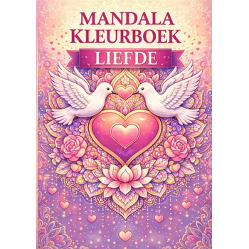 Mandala kleurboek, Liefde (Paperback) bij Singel 344