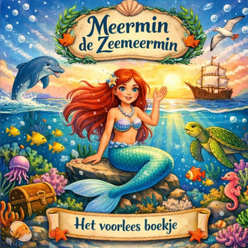Het voorlees boekje, Meermin de zeemeermin (Paperback) bij Singel 344