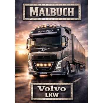 Malbuch, Volvo-Lkw (Paperback) bij Singel 344