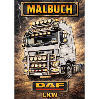 Malbuch, DAF Lkw (Paperback) bij Singel 344