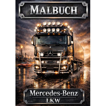 Malbuch, Mercedes Benz LKW (Paperback) bij Singel 344