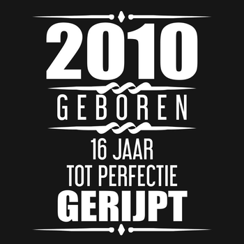 2010 Geboren 16 Jaar Tot Perfectie Gerijpt (Paperback) bij Singel 344