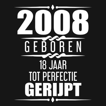 2008 Geboren 18 Jaar Tot Perfectie Gerijpt (Paperback) bij Singel 344