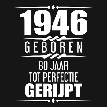 1946 Geboren 80 Jaar Tot Perfectie Gerijpt (Paperback) bij Singel 344