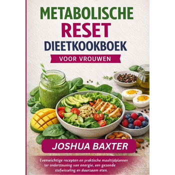 METABOLISCHE RESET DIEETKOOKBOEK VOOR VROUWEN (Paperback) bij Singel 344