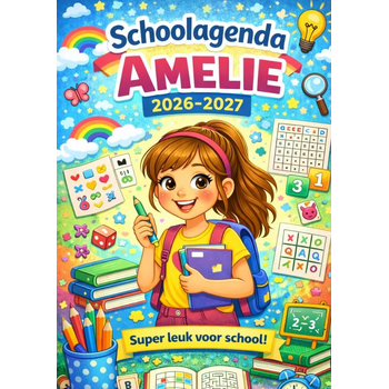 Schoolagenda Amelie 2026-2027 (Paperback) bij Singel 344
