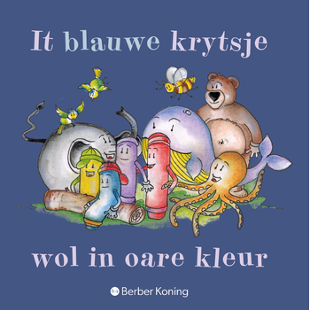 It blauwe krytsje wol in oare kleur (Hardback) bij Singel 344