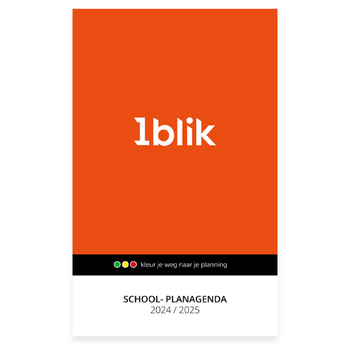 1blik school-planagenda 2024-2025 (Paperback) bij Singel 344