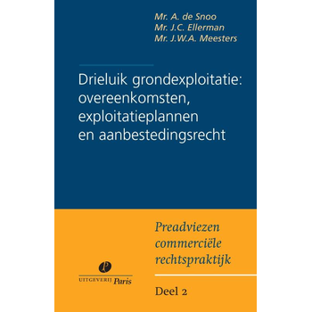 Drieluik grondexploitatie: overeenkomsten, exploitatieplannen en aanbestedingsrecht (Paperback) bij Singel 344