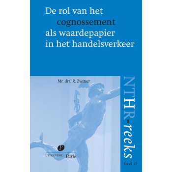 De rol van het cognossement als waardepapier in het handelsverkeer (Paperback) bij Singel 344