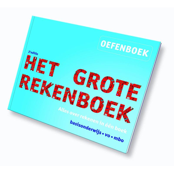 Het grote rekenboek oefenboek (Hardback) bij Singel 344