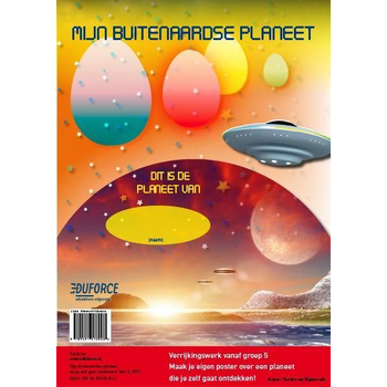 Opdrachtposter Mijn buitenaardse planeet bij Singel 344
