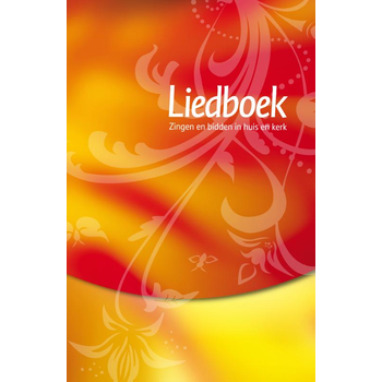 Liedboek -rood/geel (Hardback) bij Singel 344