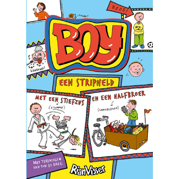 Boy, een stripheld met een stiefzus en een halfbroer (Hardback) bij Singel 344