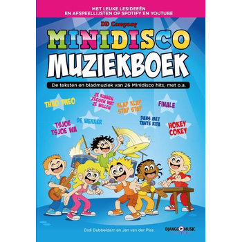 Minidisco muziekboek (Paperback) bij Singel 344