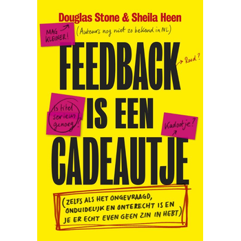 Feedback is een cadeautje (Paperback) bij Singel 344