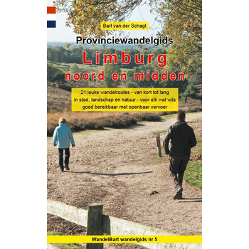 Provinciewandelgids Limburg noord en midden (Paperback) bij Singel 344